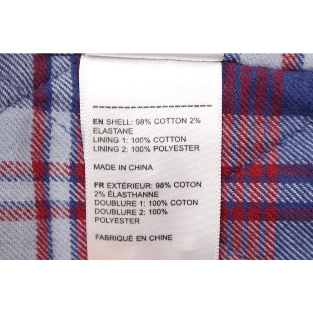 Untuckit Men's Ziata Flannel Lined Button Up Jacket/Overshirt Shacket Blue Sz XL - Picture 10 of 12